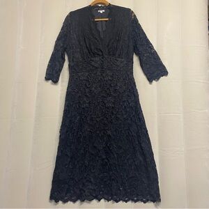 Kiyonna Women’s Dress Size US 14/16 Lace Whimsigoth Dark Romantic Fairy Grunge